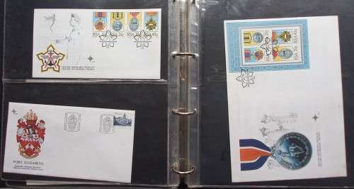 RSA - 38 x FDC's in Ringbinder Type File - No Duplication