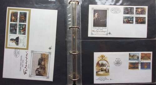 RSA - 38 x FDC's in Ringbinder Type File - No Duplication