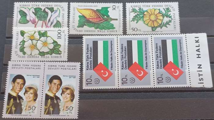 CYPRUS (Turkish Cypriot Posts) - 1981 - Selection to Clear