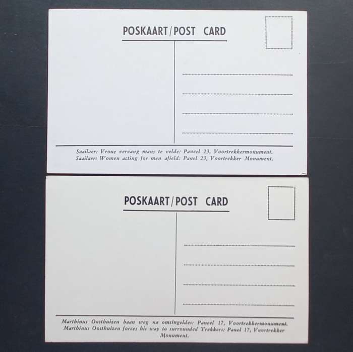 Voortrekker Monument - Selection of 7 Unused Postcards