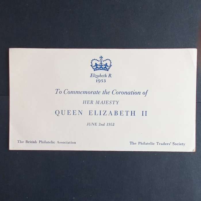 GB QEII - 1953 Coronation of QEII - Set on Illustrated Cover