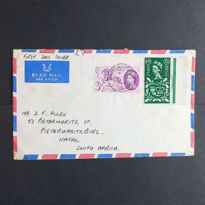 GB QEII - 1953 Coronation of QEII - Set on Private Cover with FD Cancellation
