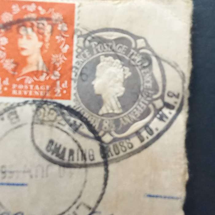 GB QEII - 1956 Registered Cover 8,5d with extra stamps Charing Cross to Lilongwe