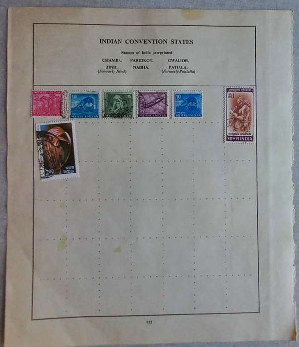 INDIA on Several Loose Pages