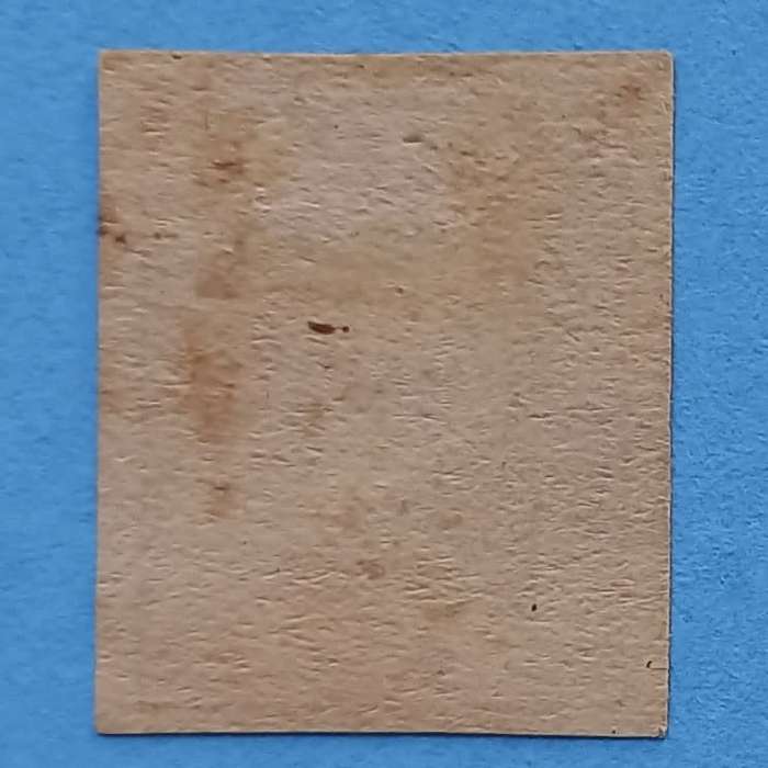 India - 1855 1a Red, Imperforate, Frame 8, SG15 - Unused and Ungummed - with PFSA Certificate