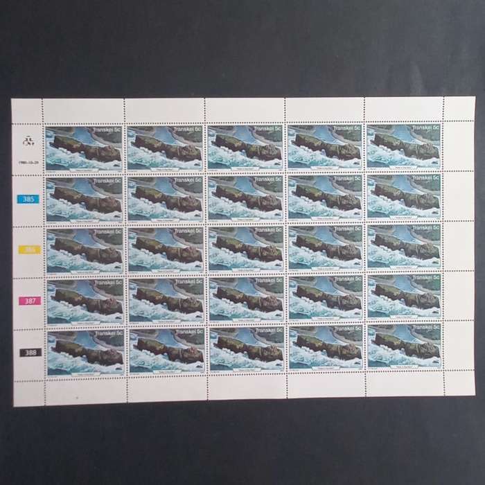 Transkei - 1980 Tourism - Full Set of Full Sheets of 25 - Unused