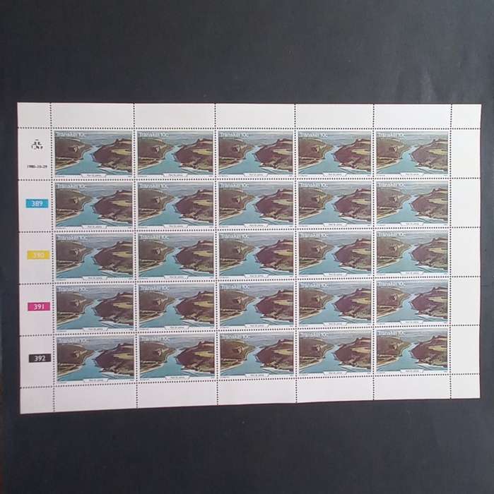 Transkei - 1980 Tourism - Full Set of Full Sheets of 25 - Unused