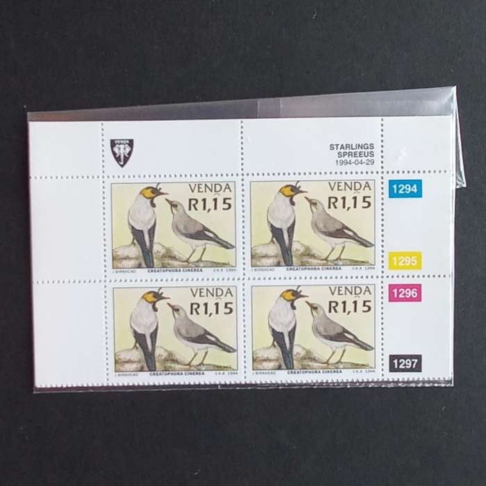 Venda - 1994 Starlings - Full Set of Controls - MNH