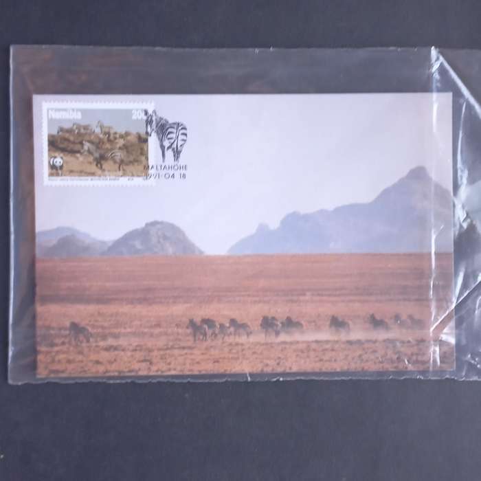 Namibia - 1991 Endangered Species - Full Set of Maxicards