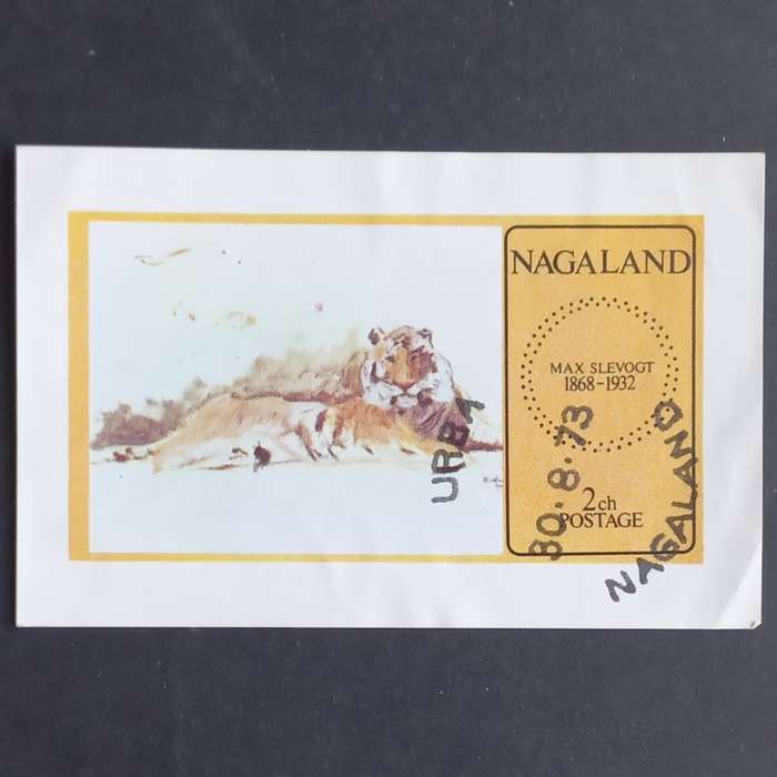 Thematics - Tiger - Miniature Sheet - CTO