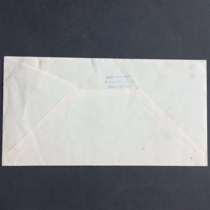 Netherlands - 1954 National Aviation Fund - Official FDC addressed to Boksburg