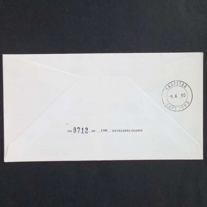 RSA - 1980 Flight Covers - 60 Years of Aviation in South Africa