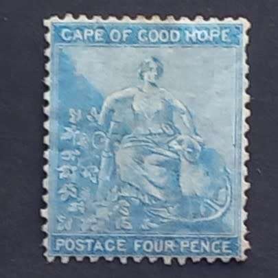 COGH - 1864-77 Defin Issue - 4d Blue (Shades) - Unused