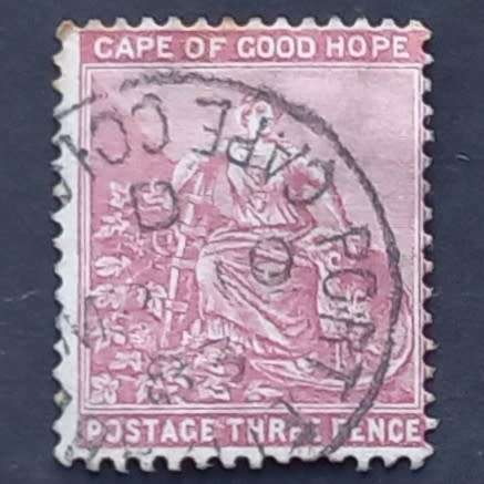 COGH - 1882-83 Defin Issue - 3d Pale Claret - Single - Used