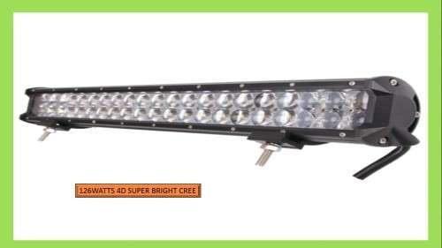 New improved 126 WATTS 4d ULTRA BRIGHT focused lences light bar(500mm long)