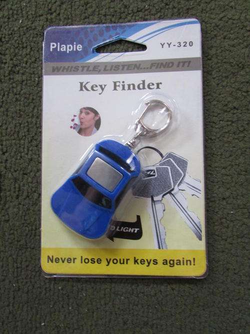 The new plapie key finder with led (WHISTLE,LISTEN......FIND IT)2 UP FOR GRABBS!!!