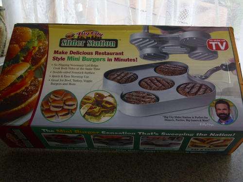 TV ADDS!!!! HIGHLY ON DEMAND!! MAKE 5 BURGERS IN MINUTES  SPECIALLY FOR CATERING
