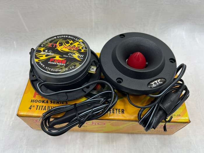 XTC Tune 1000W Titanium Super Bullet Tweeter