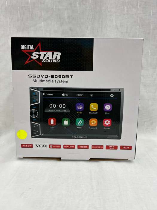 Starsound SSDVD-8090BT DVD Player with Mirrorlink