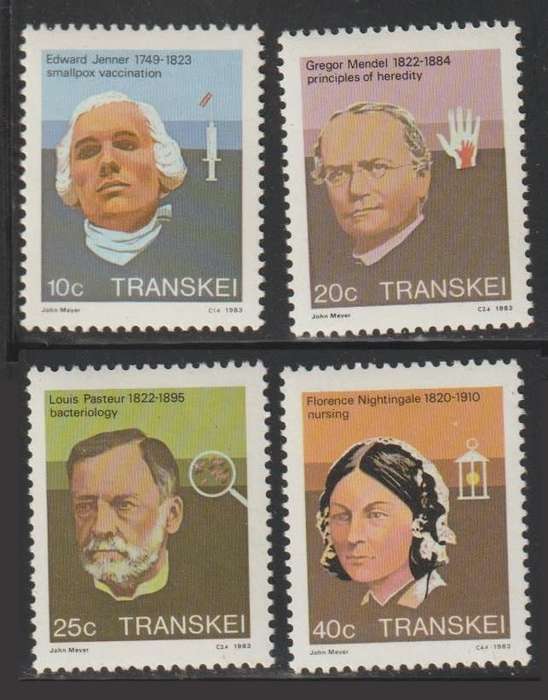Transkei Famous People of Medicine 1983 CV R40+