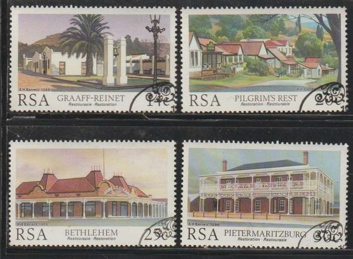 South Africa Restoration of Historic Buildings 1986 CV R40+