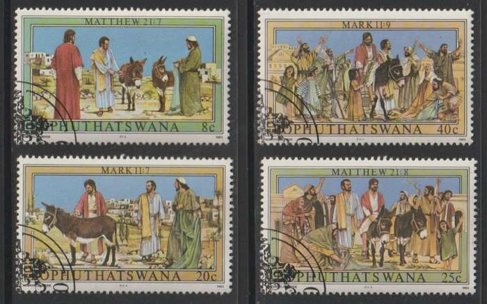 Bophuthatswana Easter Palm Sunday 1983 CV R40+