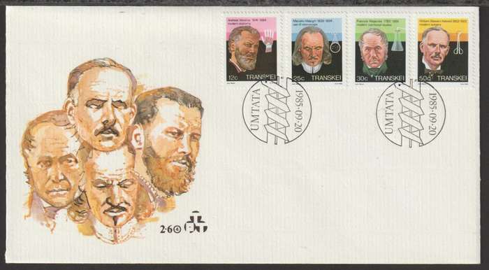 Transkei FDC No 2.6 Famous People of Medicine 1985