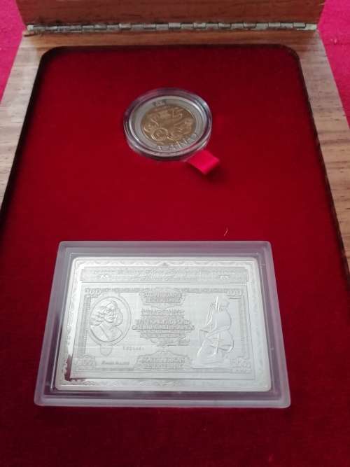 2011 SARB 90th ANNIVERSARY STERLING SILVER SET,