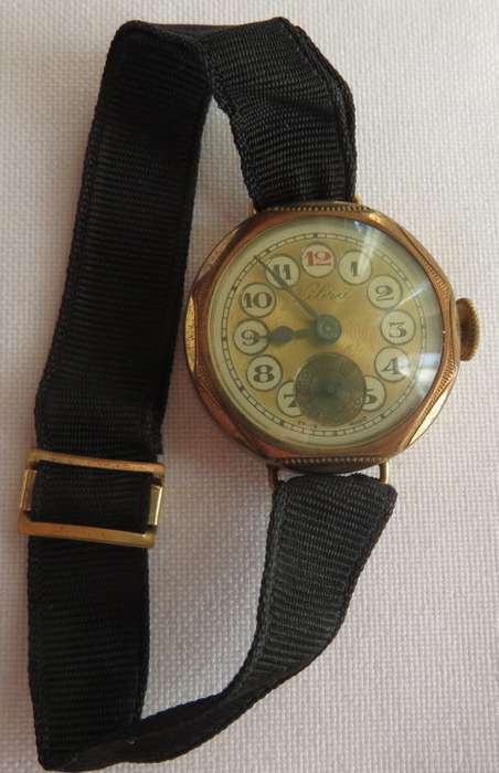 VINTAGE VIBRA WATCH-DIAMETER 26MM-UNTESTED-1940'S