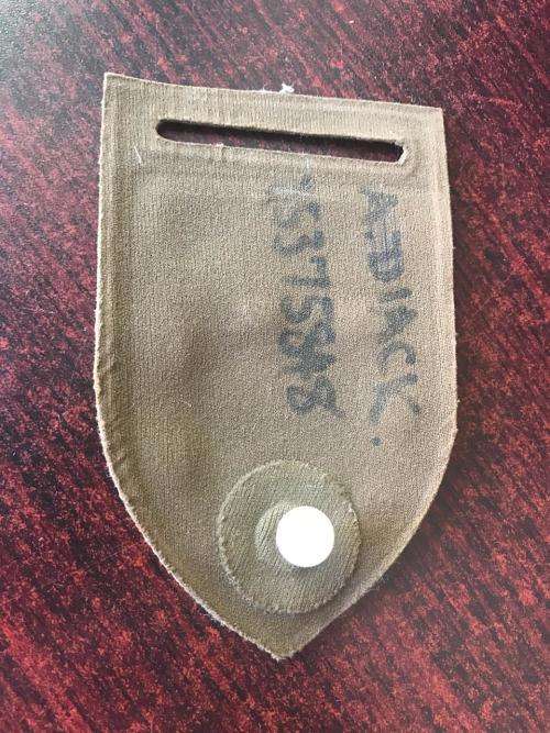 1 SA INFANTRY BATTALION TUPPER FLASH-ONE PIN