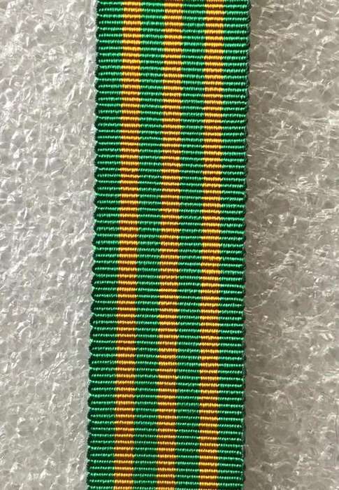 DANIE THERON MINIATURE MEDAL RIBBON-SOLD IN LENGTH OF 15 CM