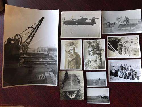 SELECTION OF ORIGINAL WW2 PHOTOS-SOLD TOGETHER 10 IN TOTAL
