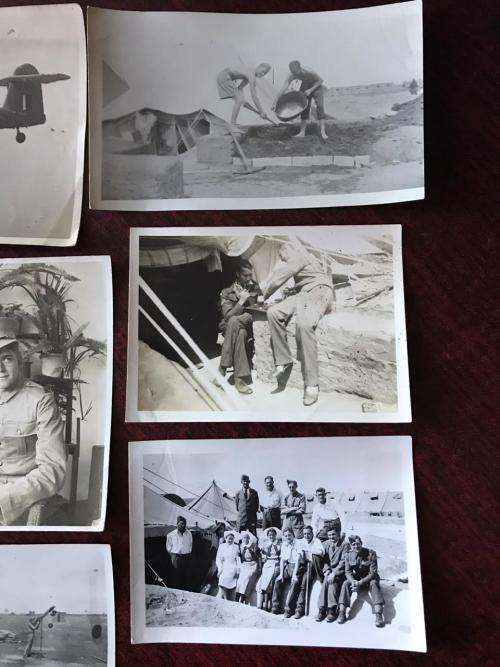 SELECTION OF ORIGINAL WW2 PHOTOS-SOLD TOGETHER 10 IN TOTAL