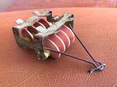 VINTAGE PLOUGH-NO MAKERS NAME-MEASURES 120X65 MM