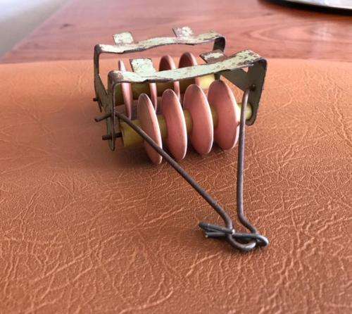 VINTAGE PLOUGH-NO MAKERS NAME-MEASURES 120X65 MM