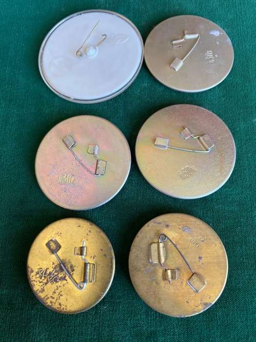 SOVIET RUSSIA,RARE 1970`S-COLLECTABLE NAVY PINS- 6 SOLD TOGETHER-STICK PINS COMPLETE