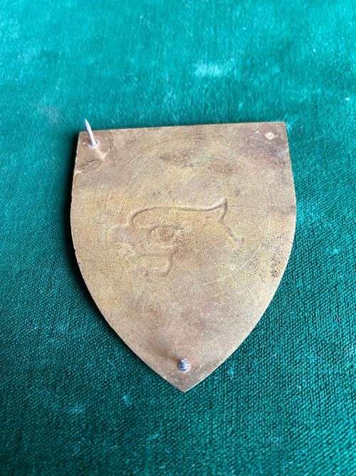 2 PARACHUTE BATTALION FLASH- 2 PINS-ORIGINAL