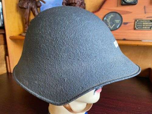 1930 SWISS DUCK BILL STEEL HELMET-VERY RARE