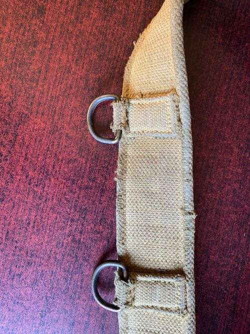 RHODESIA PATTERN 63 WEBBING BELT-EXTENDED LENGTH 116 CM