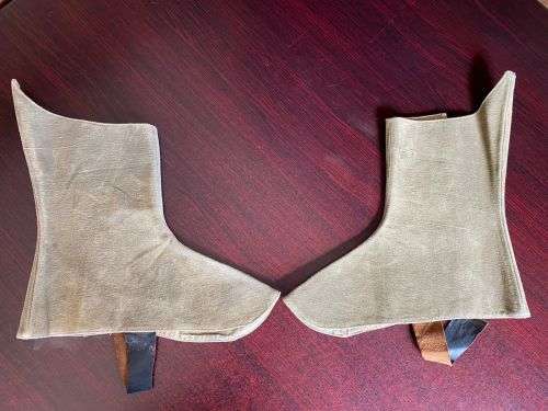 BOER WAR-SCOTTISH REGIMENTAL HIGHLANDERS SPATS-GOOD CONDITION
