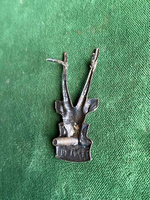 SWA SERVICES CAP BADGE-1980`S- PIN + LUG INTACT