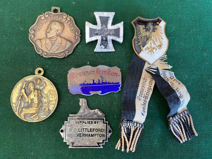 MIXED GERMAN LOT- 6 ITEMS IN TOTAL