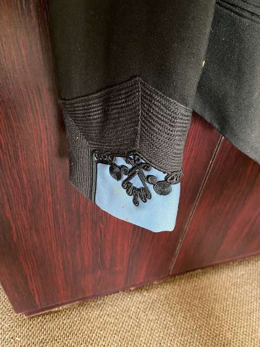 SAAF MESS DRESS JACKET SIZE SMALL MEASURES 49CM ARMPIT TO ARMPIT-GOOD CONDITION BUT NEEDS DRY CLEANI