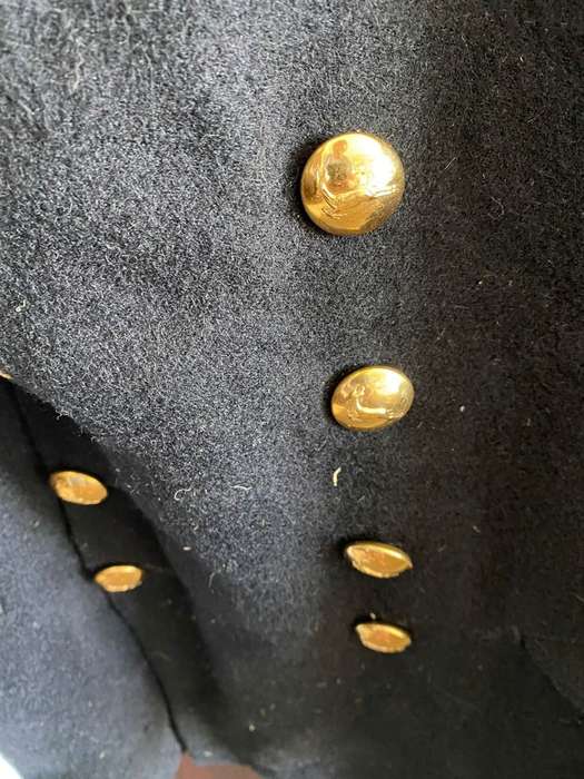 EARLY NAVY WINTER UNIFORM JACKET-SIZE SMALL-MEASURES 45 CM ARMPIT TO ARMPIT-GOOD CONIDTION