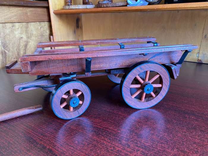 OSSEWA WAGON-WELL MADE-MEASURES 34X18 CM-HEIGHT 12,5 CM