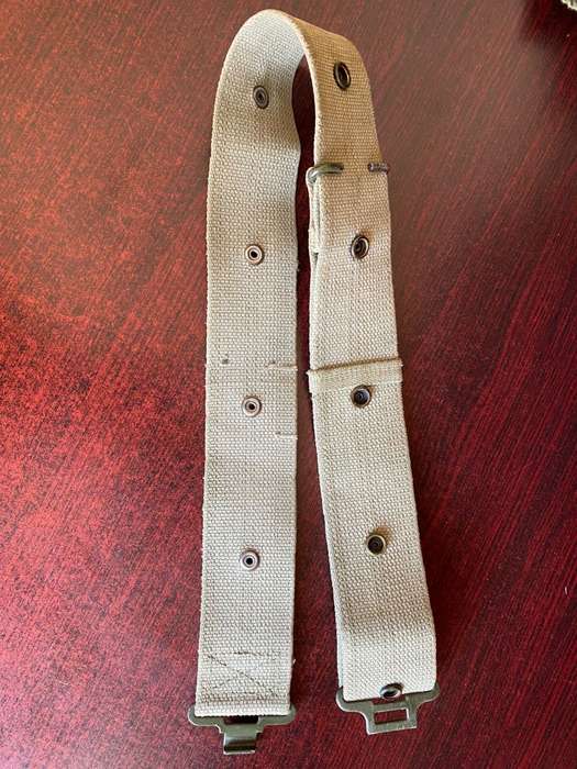 SADF BORDER WAR PERIOD WEBBING BELT -PATTERN 73-EXTENDED LENGTH 115 CM