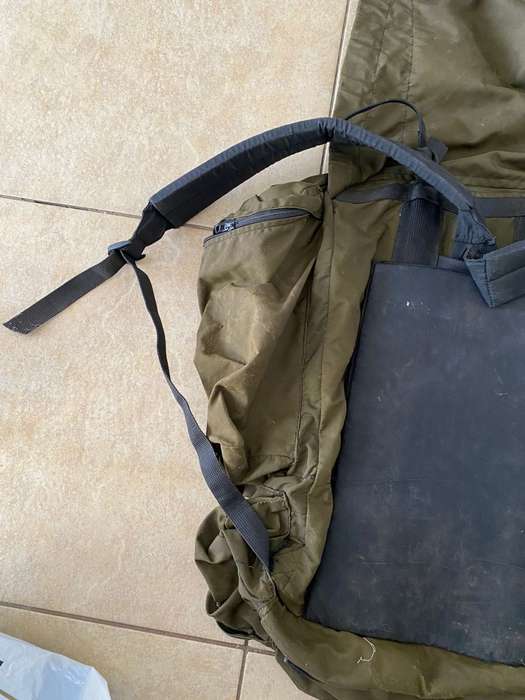 RECCE OLIVE GREEN/NIEMOLLER,3 DAY BACK PACK INTERNAL FRAME-VERY SCARCE-COMBAT USED AND NOT IN PERFEC