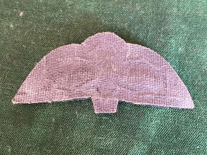 GREAT BRITAIN-ROYAL GREEN JACKETS PARA WING BULLION-EMBROIDERED POST 1980`S