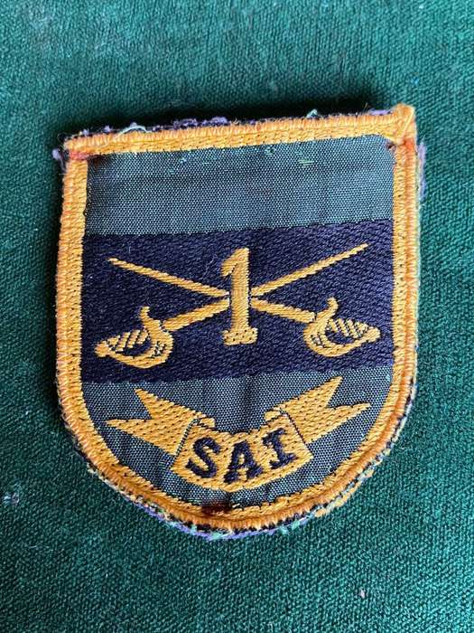 1SA INFANTRY CLOTH SHOULDER FLASH-1960`S-1970`S