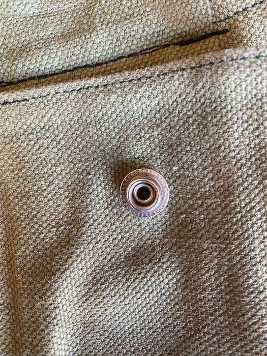 ORIGINAL,BATTLE USED,RHODESIAN CHEST WEBBING-LABELLED AND MADE BY FEREDAY AND SONS-RHODESIA-BELONGED
